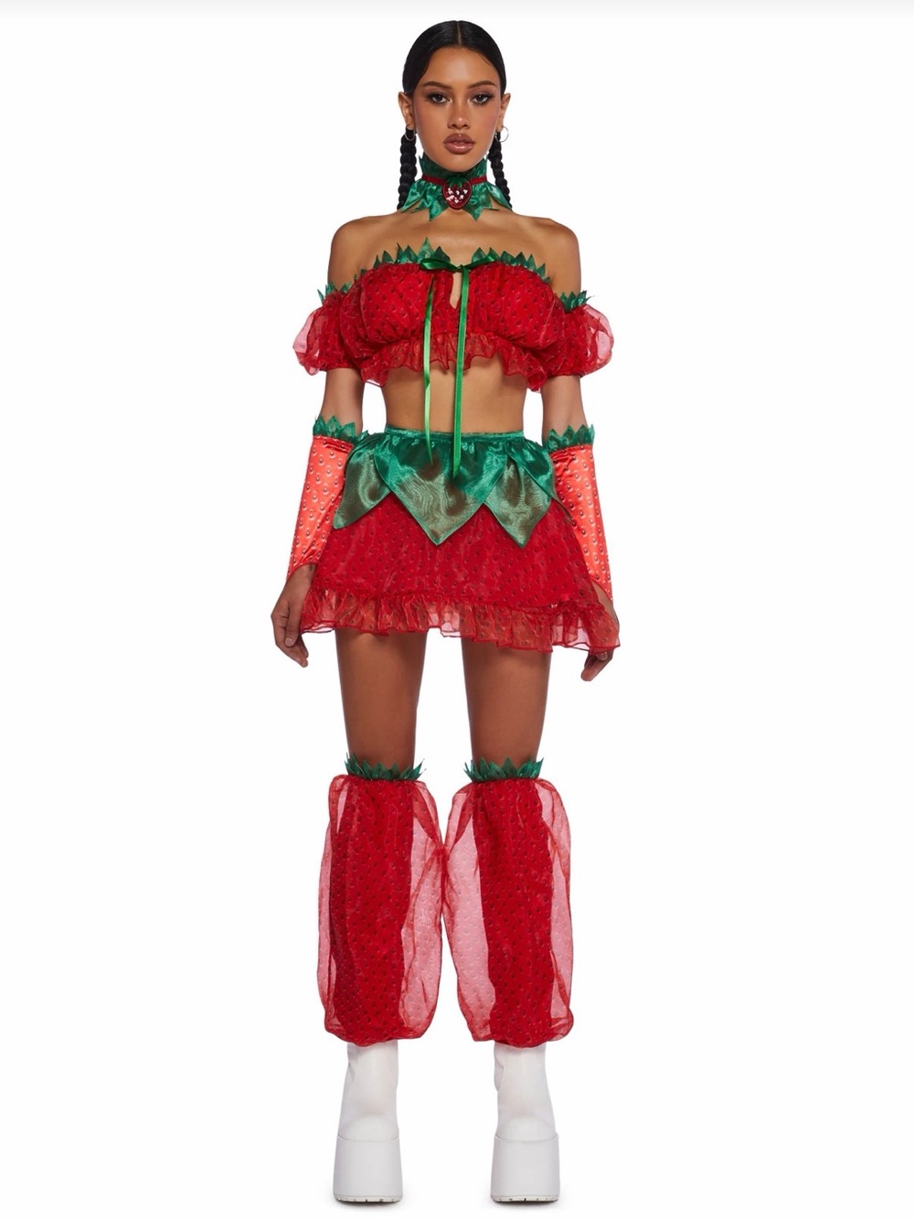 Dolls Kill Strawberry Halloween Costume